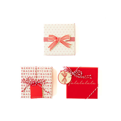 PLGC33 - Red Bow Gift Card Boxes