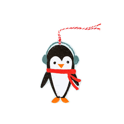 PLGT67 - Penguin Over-sized Tags