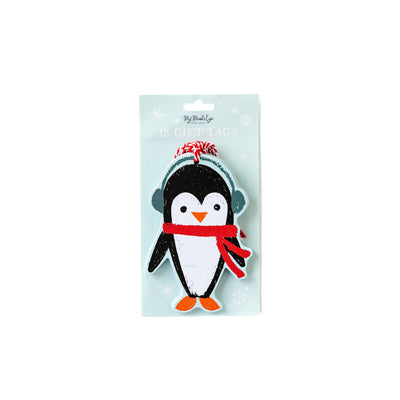 PLGT67 - Penguin Over-sized Tags