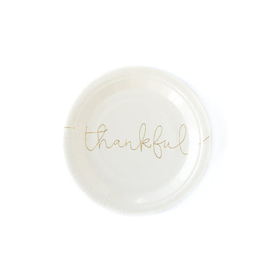 PLHT41F - Harvest Thankful/Grateful 7" Plate Set