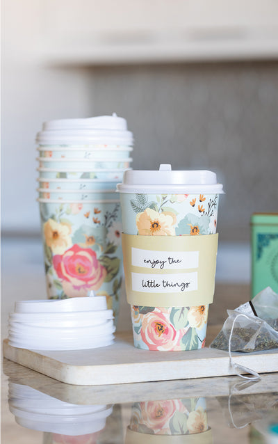 PLLC125 - Floral To-Go Cups (8 ct)