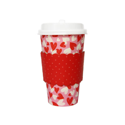 PLLC313 - Scribble Hearts To-Go Cups (8 ct)
