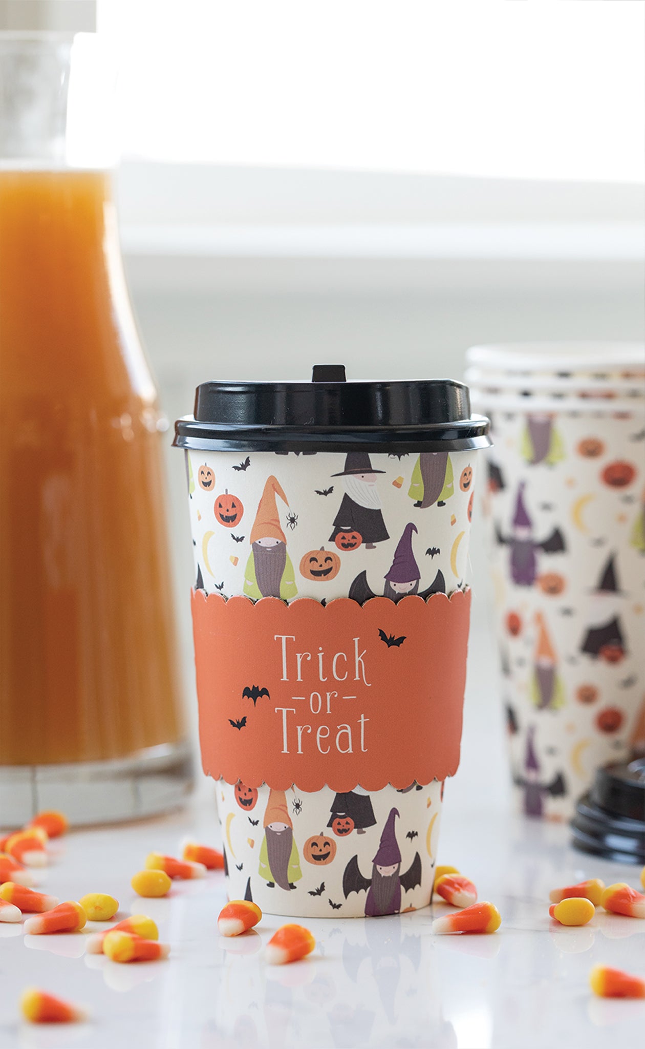 PLLC364 - Trick or Treat Costumes To-Go Cups (8ct - 16oz)