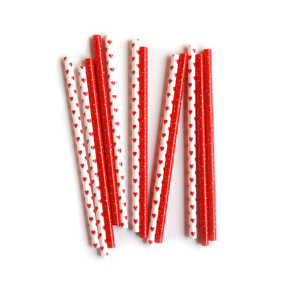 PLSS113 - Valentine's Day Reusable Straws