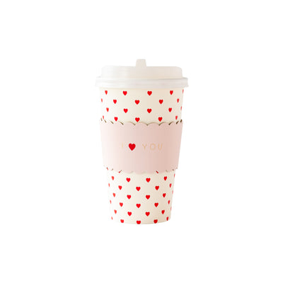 PLTG162 - I Heart You To-Go Cups (8 ct)