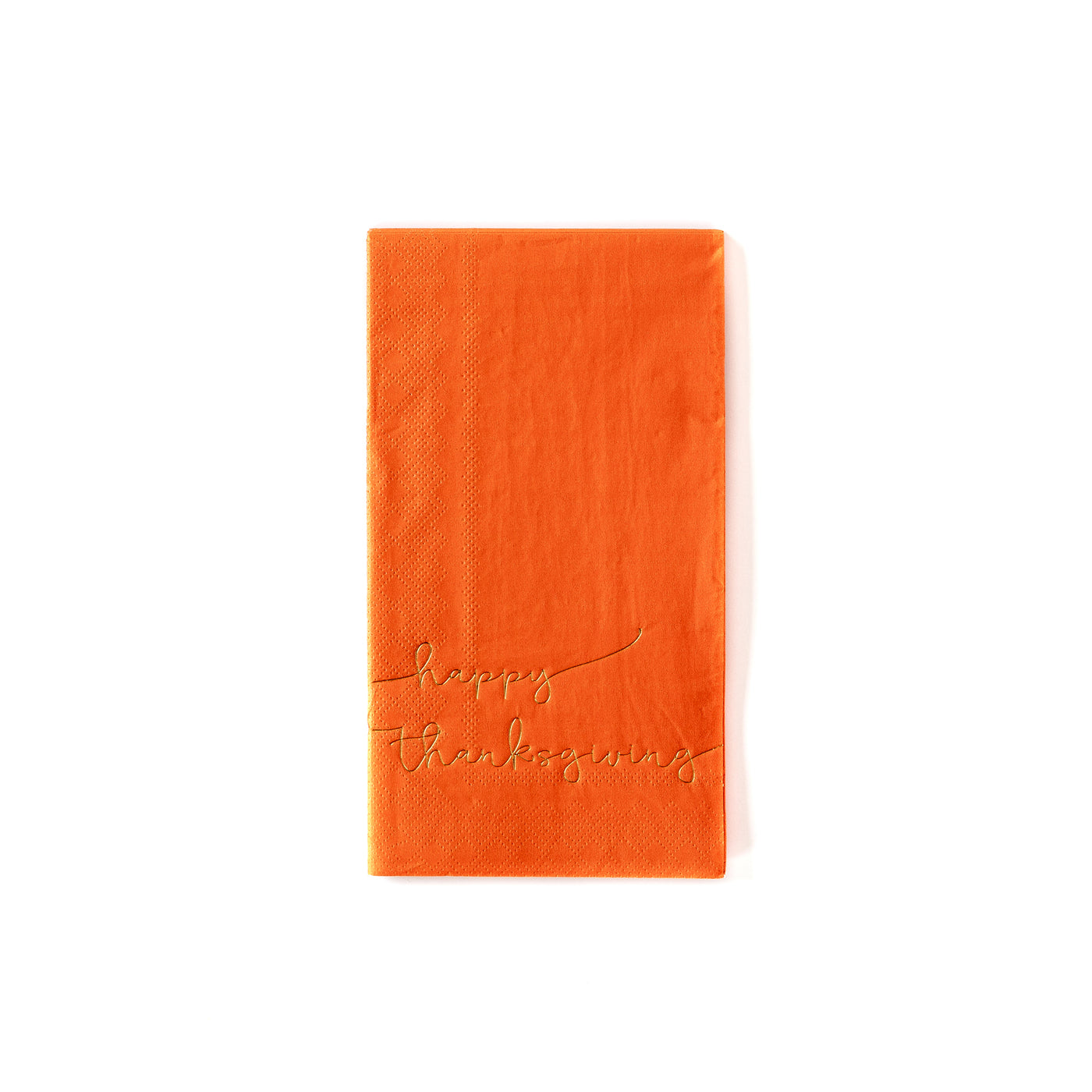 PLTS300A - Happy Thanksgiving Guest Towel Napkin