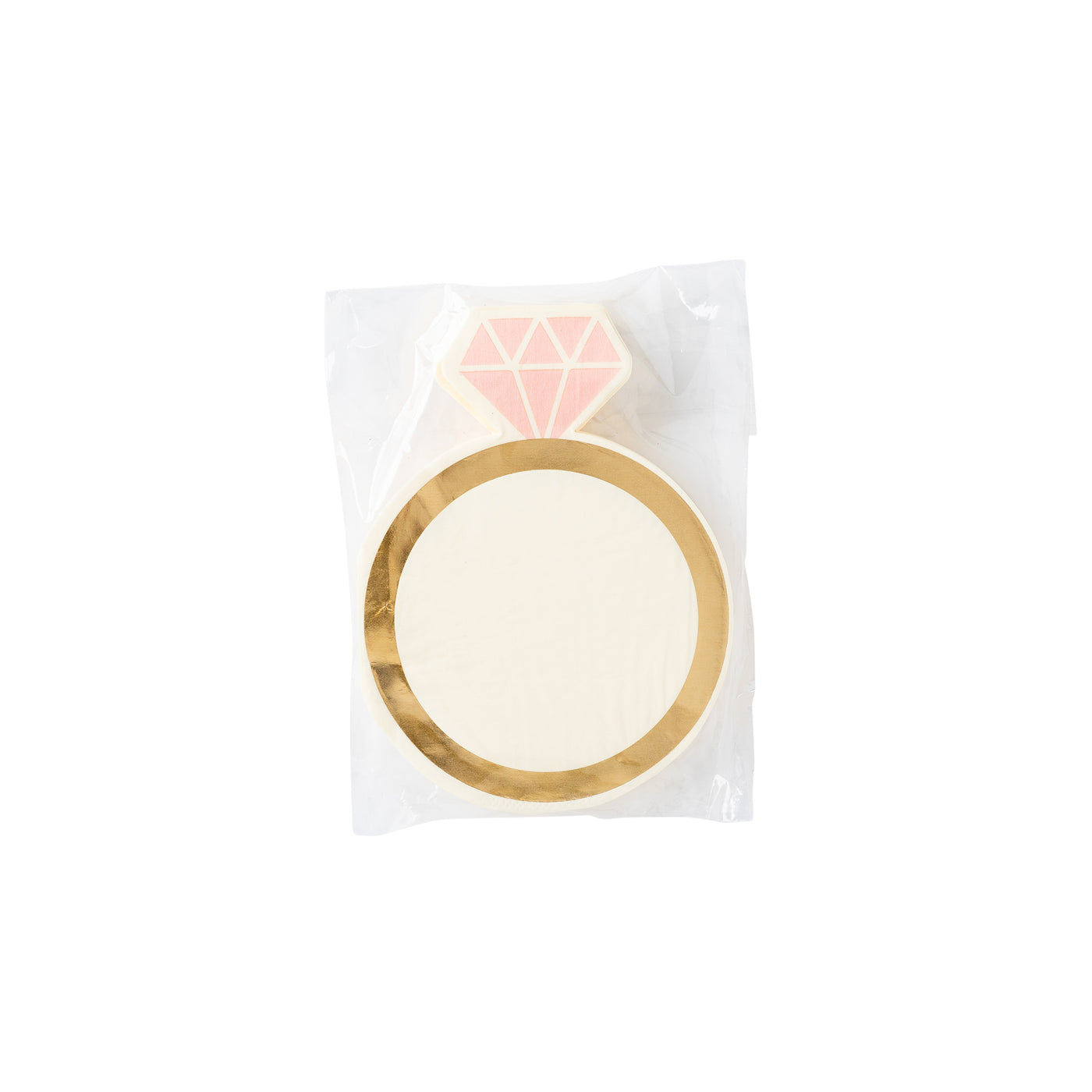 PLTS335O - Ring Shaped Paper Cocktail Napkin (18ct)