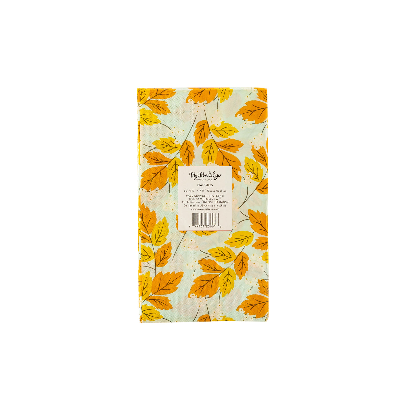 PLTS342I - Fall Leaves Guest Towel Napkin