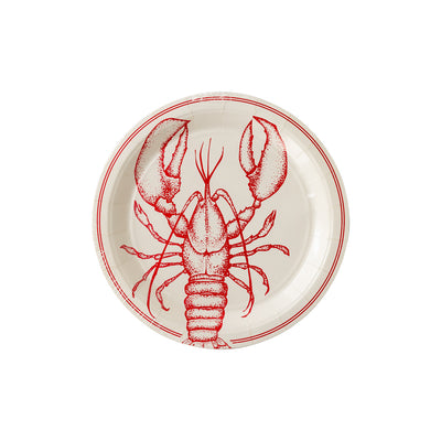 PLTS366T-MME - Lobster Paper Plate