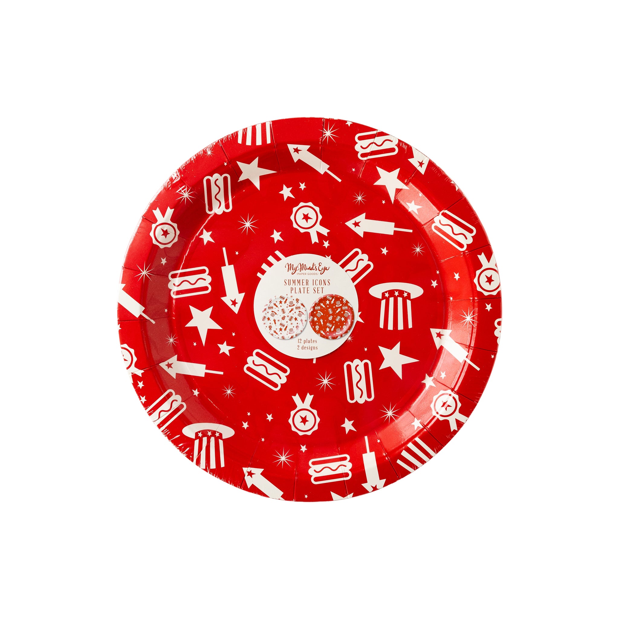 PLTS366J-MME - Americana Icon Paper Plate Set – My Minds Eye Paper ...