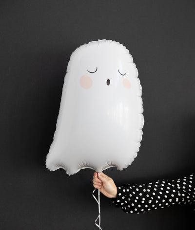 PSH915 -  Trick or Treat Ghost Mylar Balloon