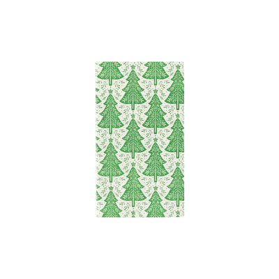 PLTS346E - Nordic Christmas Tree Guest Towel Napkin