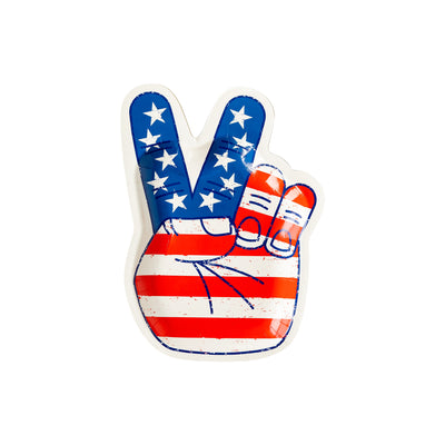 ROC943 - Peace Flag Hand Plate