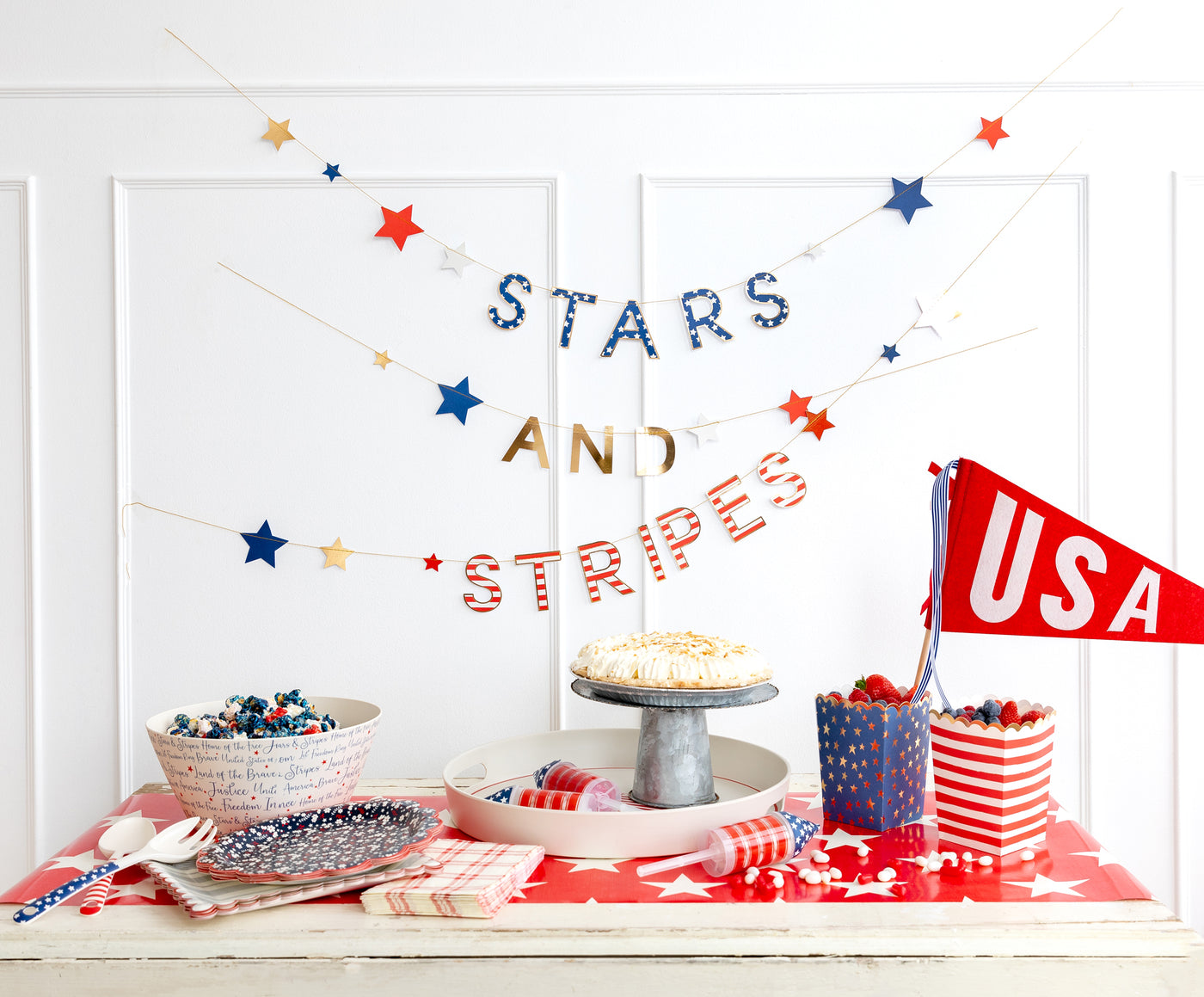 SSP906 - Stars and Stripes Banner