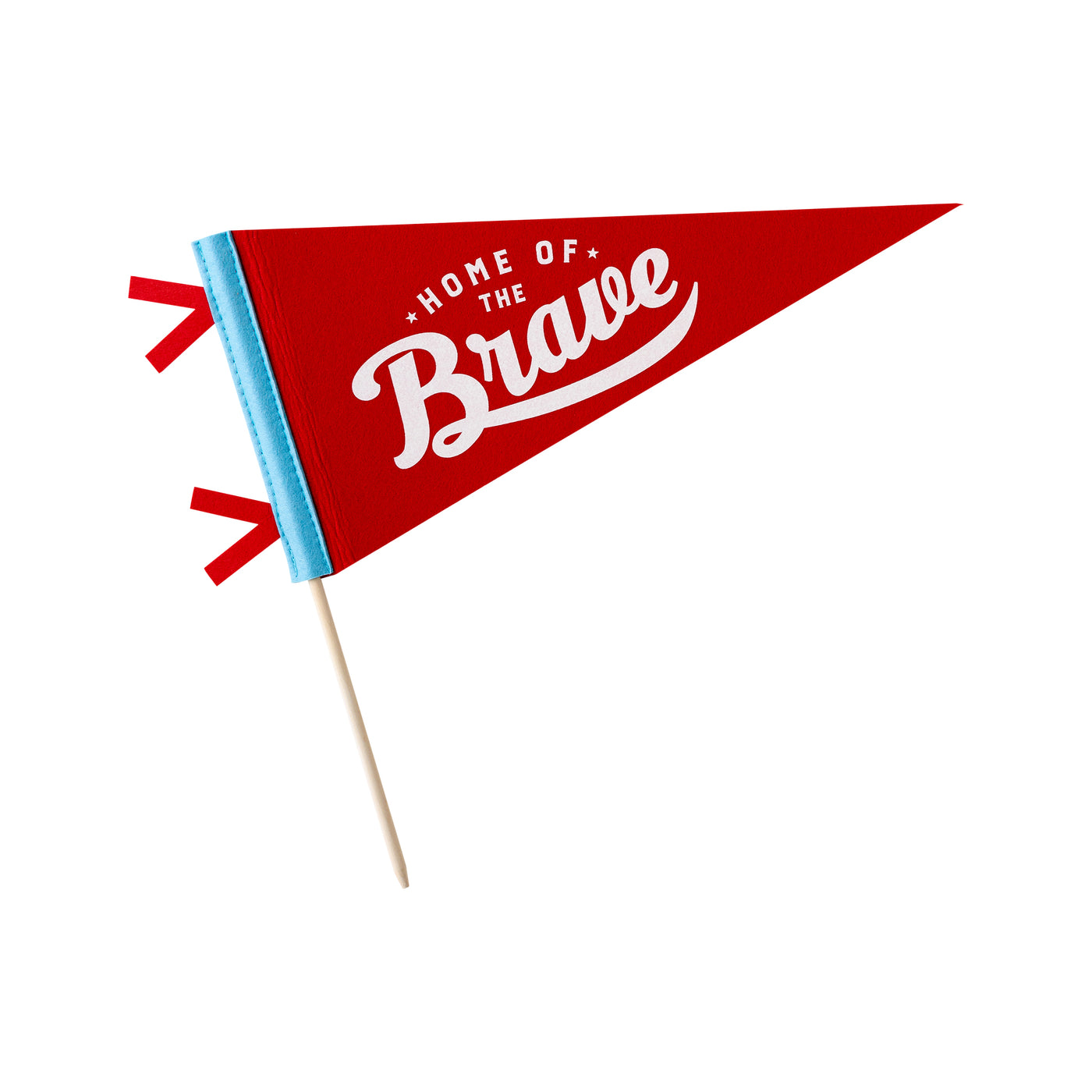 SSP912 - Occasions By Shakira - Home of the Brave Felt Pennant Banner