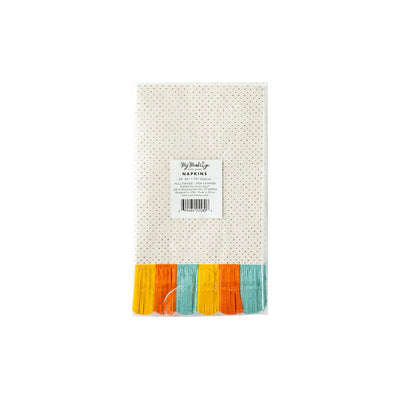 THP938 - Harvest Scalloped and Fringed Guest Napkin