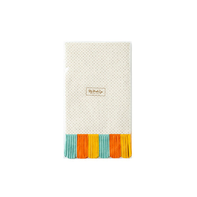 THP938 - Harvest Scalloped and Fringed Guest Napkin