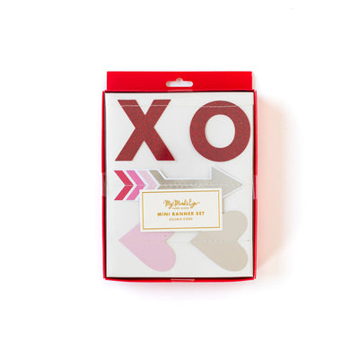 VAL107 - Valentine Mini Banner Set
