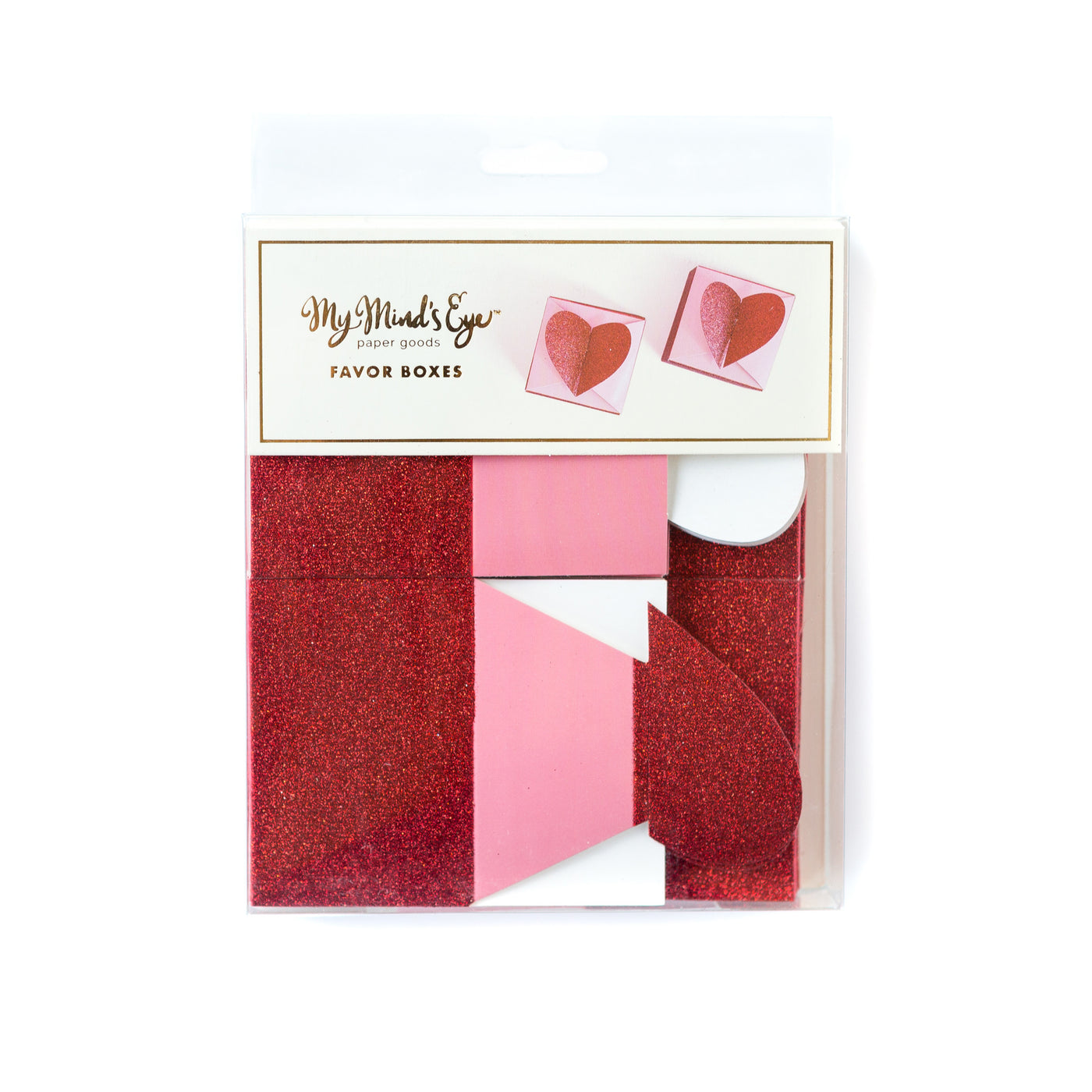 VAL537 - Valentine Heart Favor Boxes