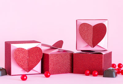 VAL537 - Valentine Heart Favor Boxes