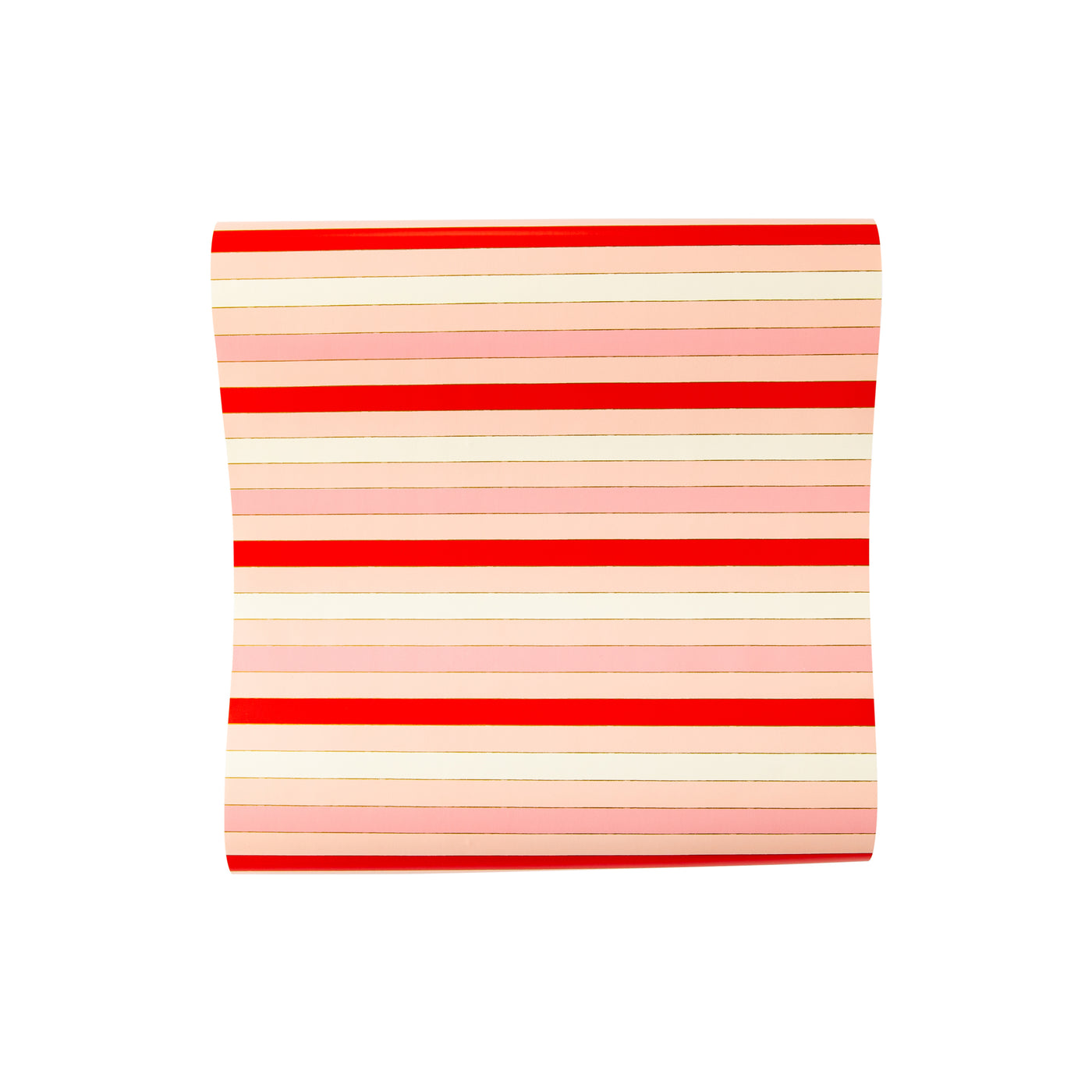 VAL920 -Red Pink Striped Table Runner