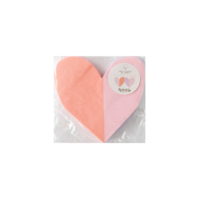 VAL935 - Occasions By Shakira - Valentine Heart Napkins
