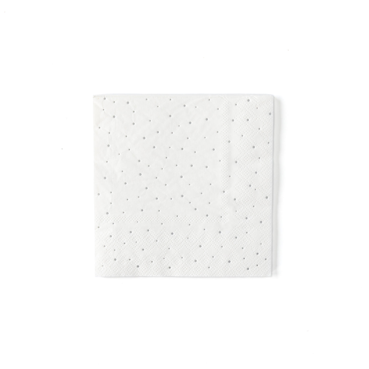 WHC838 - Winter White Mini Dot Napkin