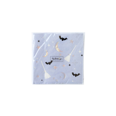WHH939 -  Witching Hour Witch Icons Cocktail Napkin