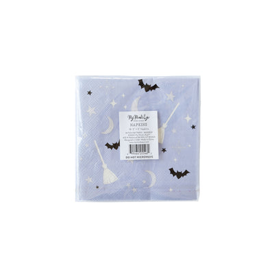 WHH939 -  Witching Hour Witch Icons Cocktail Napkin
