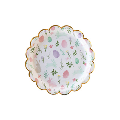 EAS941 - Watercolor Scatter Round 9" Plate