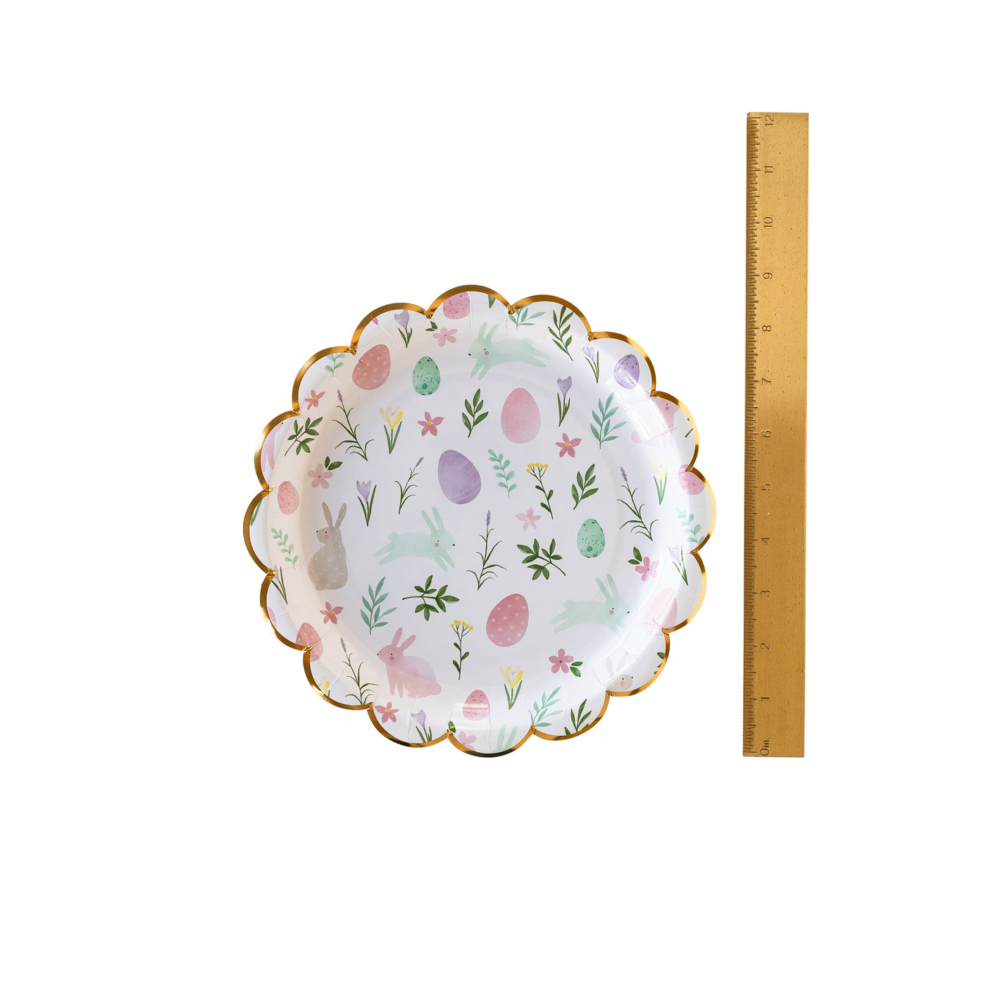 EAS941 - Watercolor Scatter Round 9" Plate