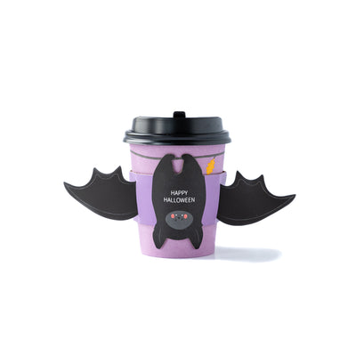 PLLC356-Bat Hugs To-Go COZY Cups (8ct - 8oz)