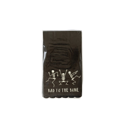 PLTS303F - Bad To The Bone Guest Towel Napkin