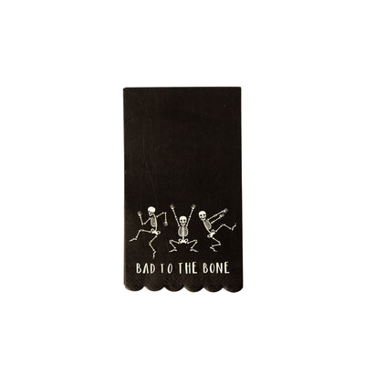 PLTS303F - Bad To The Bone Guest Towel Napkin