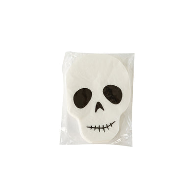 PLTS336R - Skull Shaped Paper Guest Towel Napkin