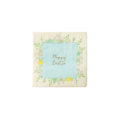 PLTS361Q - Happy Easter Cocktail Napkin