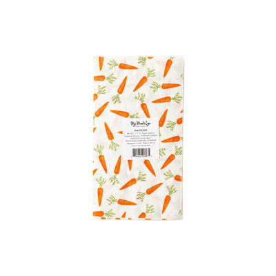 PLTS362H - Scattered Carrot Dinner Napkin