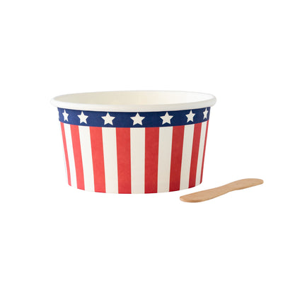 SSP917 - Stars and Stripes Ice Cream Bowls